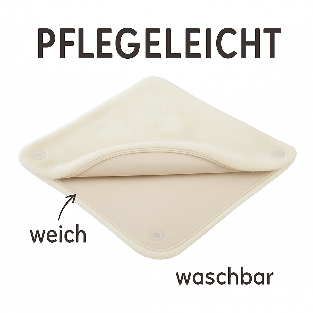 Hochwertiger Kratzbaum aus Holz – stabiler Design-Kratzbaum mit 15 cm Sisalstämmen, massiver Bodenplatte & waschbaren Bezügen