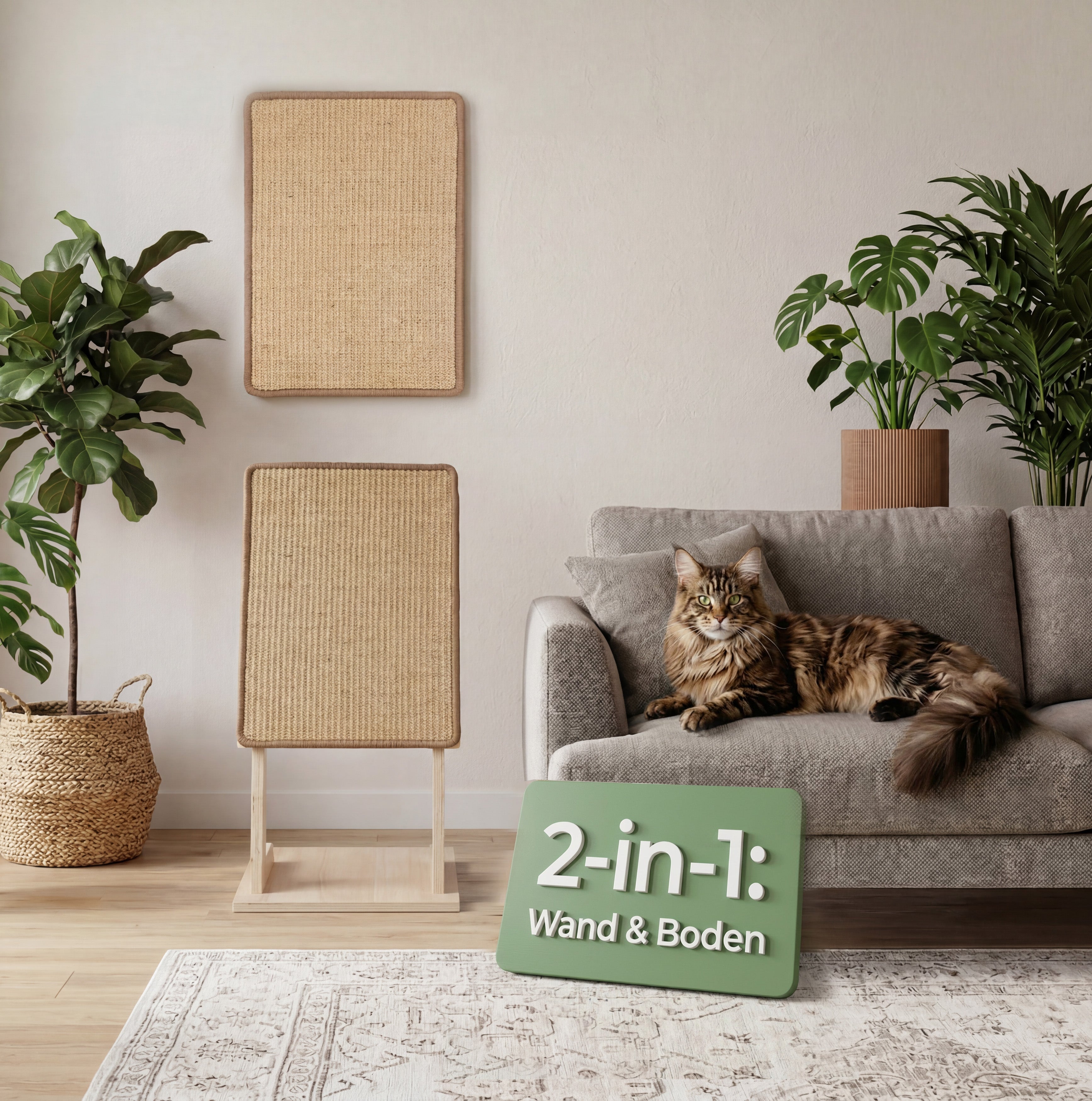 WOOWOOD Katzenkratzbrett